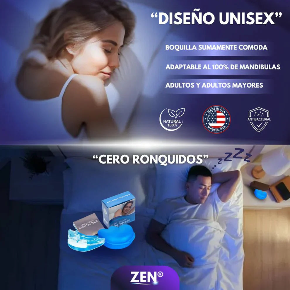 Zen® - Anti Ronquidos + ENVIO GRATIS 😴 EL SECRETO PARA DORMIR FELIZ