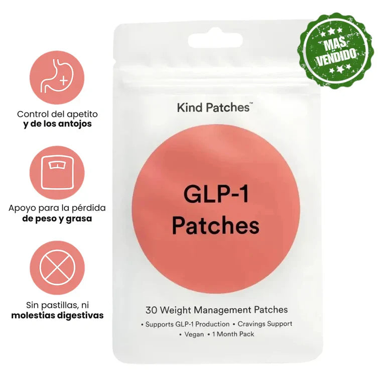 Parches GLP-1 (30 unidades) Reduce tu apetito y pierde peso de forma natural
