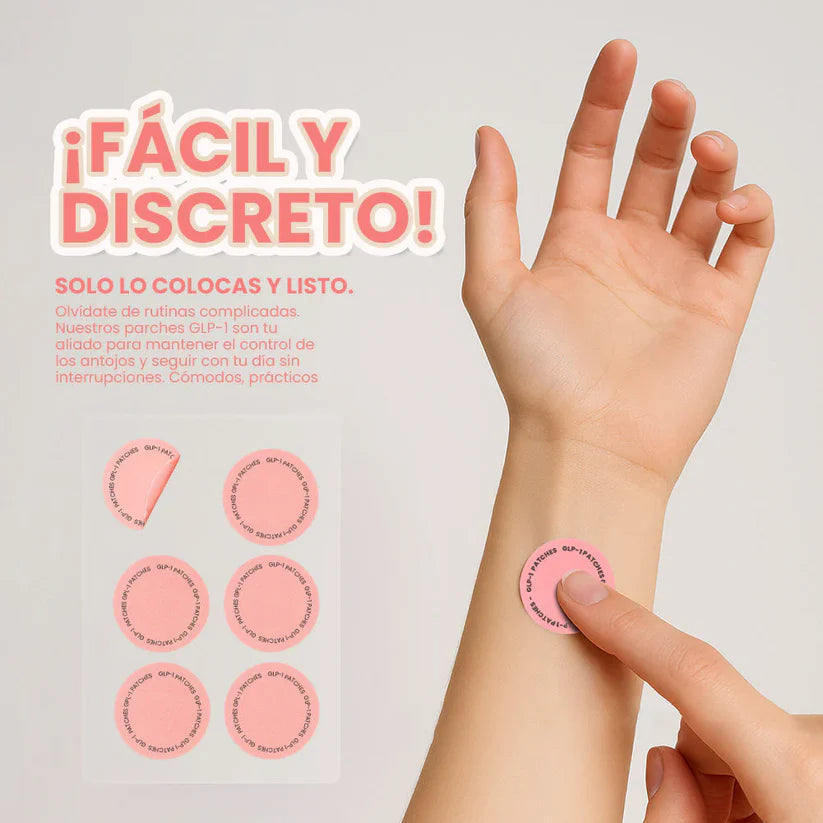 Parches GLP-1 (30 unidades) Reduce tu apetito y pierde peso de forma natural