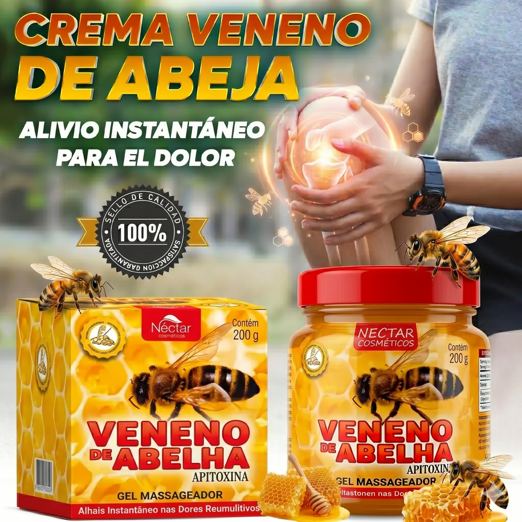 Crema Veneno de Abeja - GEL PARA ARTICULACIONES + Envio GRATIS