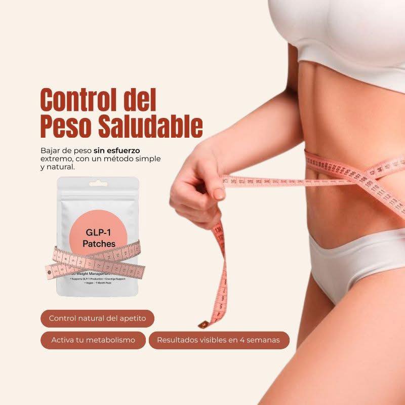 Parches GLP-1 (30 unidades) Reduce tu apetito y pierde peso de forma natural