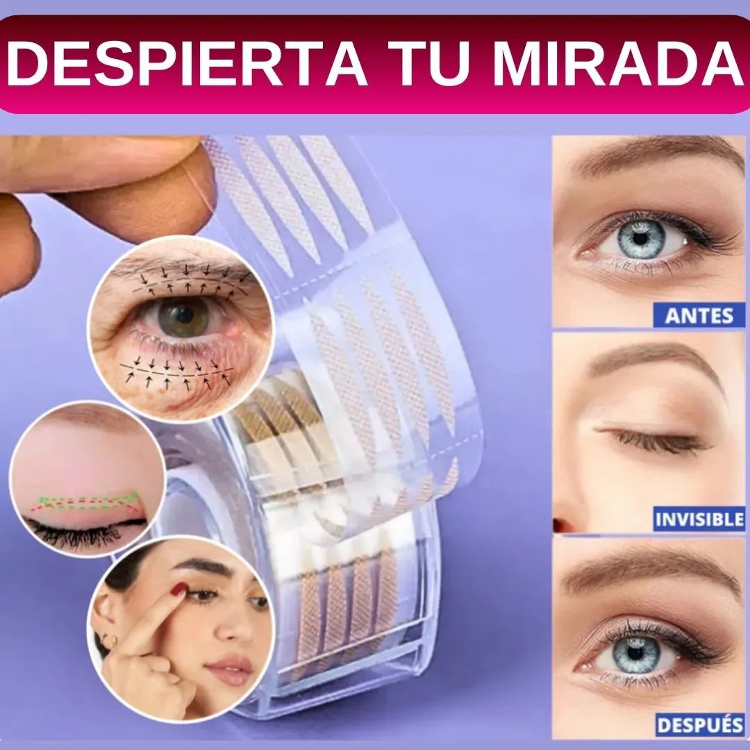 300 Pares de Cinta Lifting para Parpados (Rollo 600 Unidades) + 50% de Descuento + Envio GRATIS