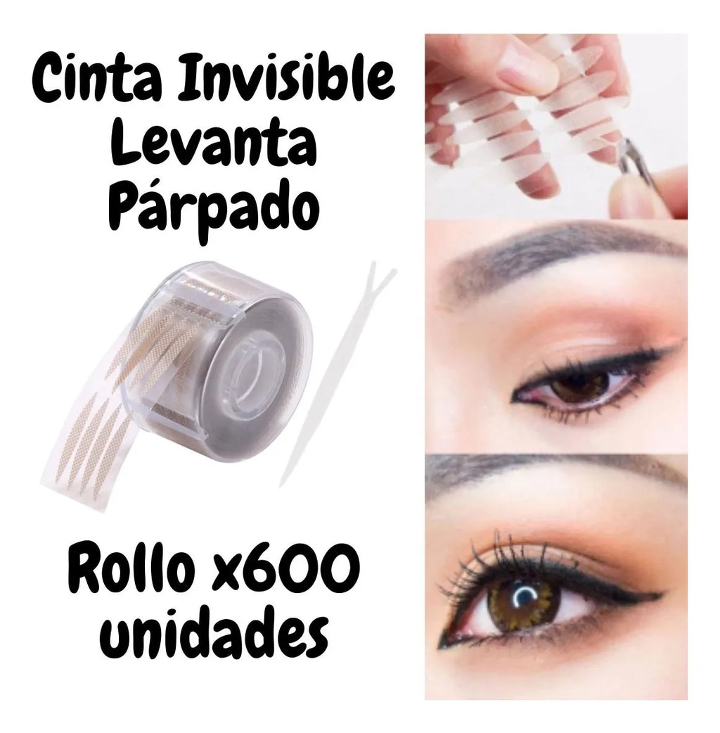 300 Pares de Cinta Lifting para Parpados (Rollo 600 Unidades) + 50% de Descuento + Envio GRATIS