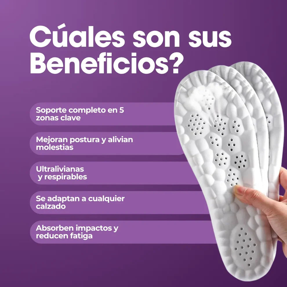 Plantillas Cloud-Comfy 5D | Elimina el dolor plantar para siempre + Envio GRATIS
