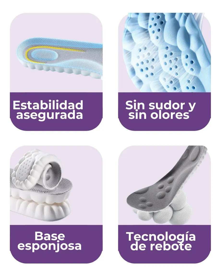 Plantillas Cloud-Comfy 5D | Elimina el dolor plantar para siempre + Envio GRATIS