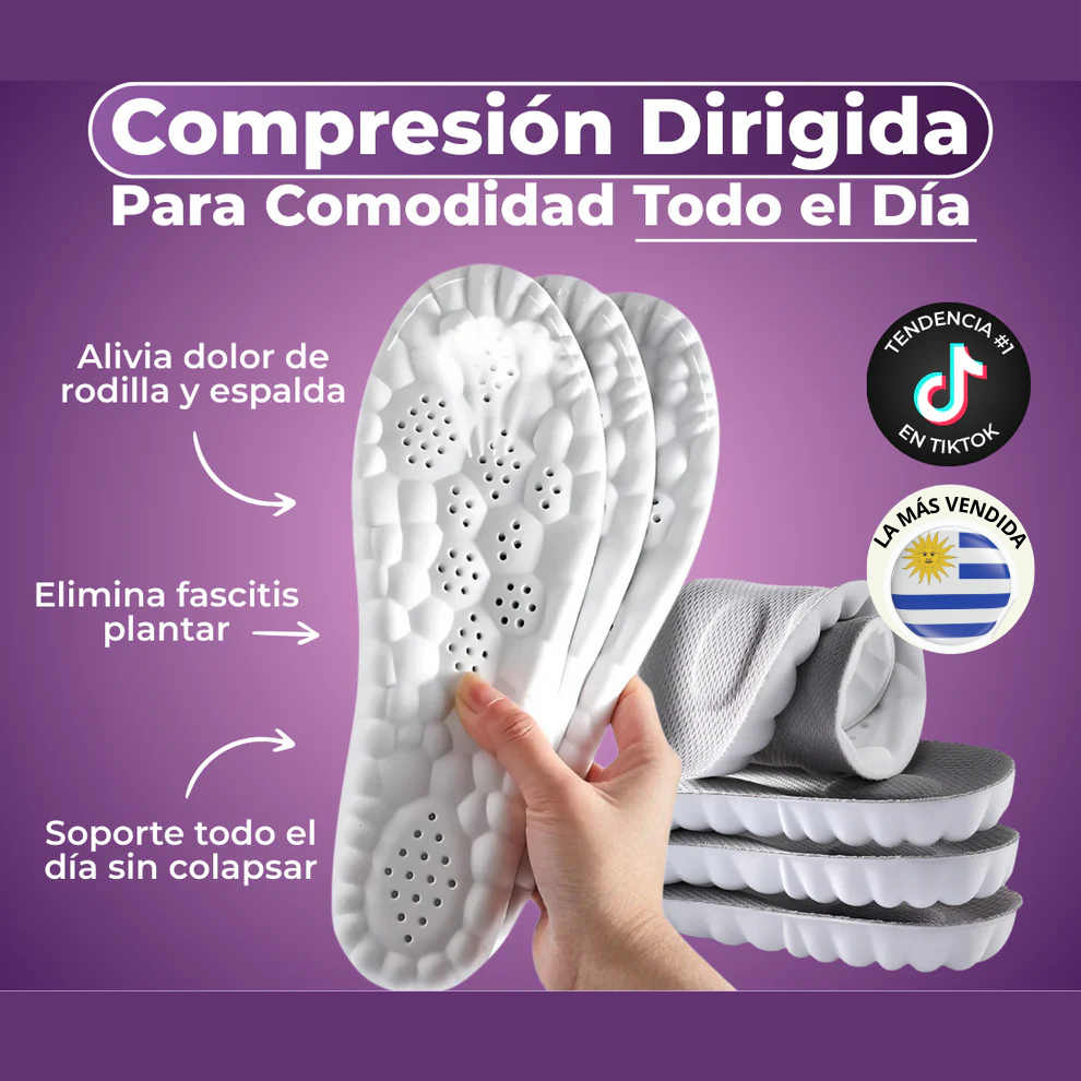 Plantillas Cloud-Comfy 5D | Elimina el dolor plantar para siempre + Envio GRATIS